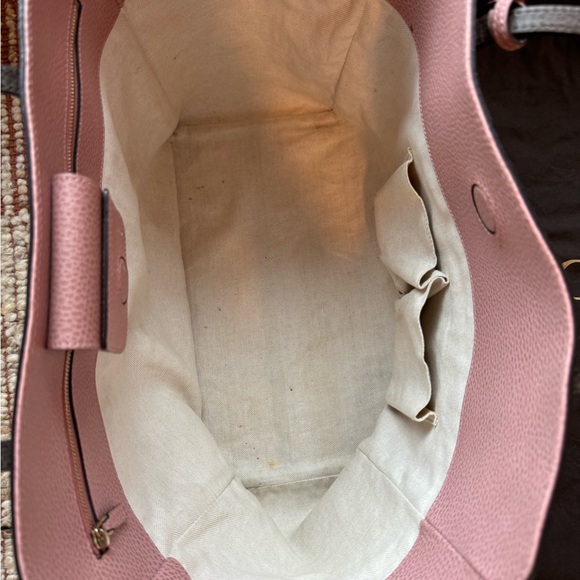 Gucci Women's Swing Tote in Taupe and Pink large size - Picture 3 of 9